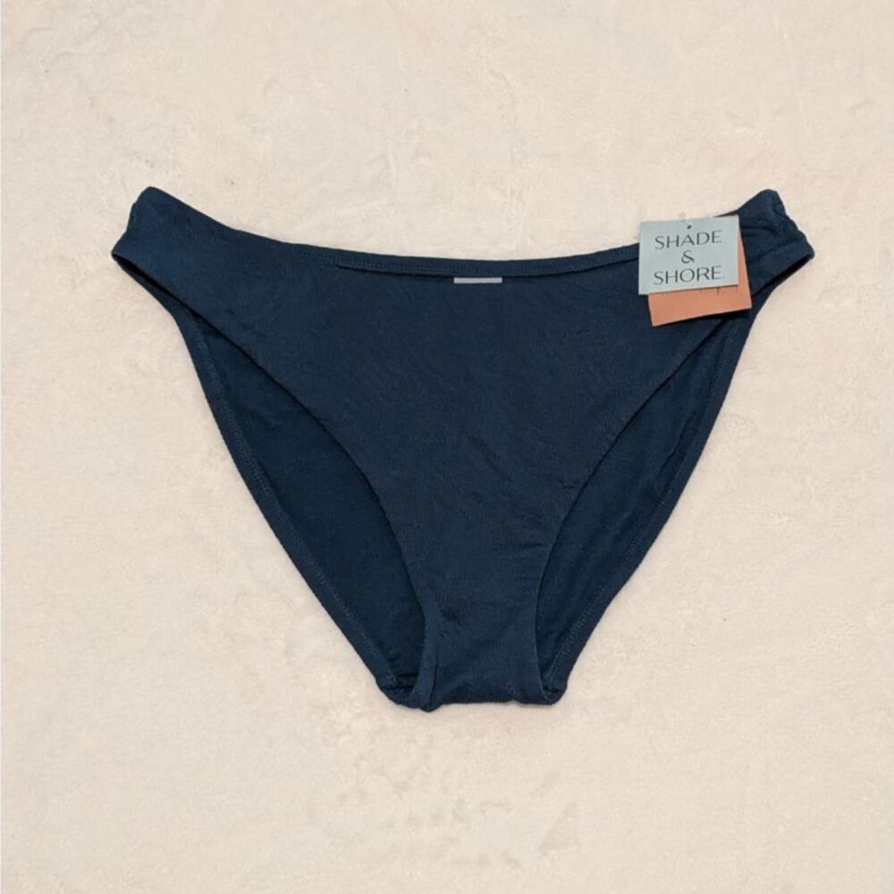 Shade & Shore Blue Women's Swimwear Bottoms Size XL (16)